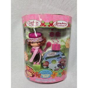 2006 Strawberry Shortcake Talkin Giggle  Days Doll Accessories + DVD-French
